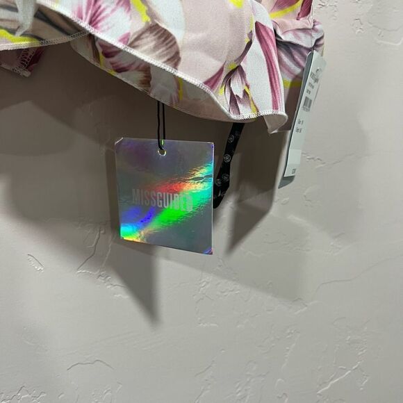 NWT! Missguided Floral Crop Top - Picture 5 of 5